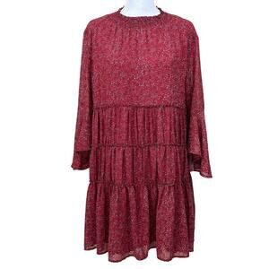 Storia rust dress, bohemian, romantic, prairie, feminine, date night, festival